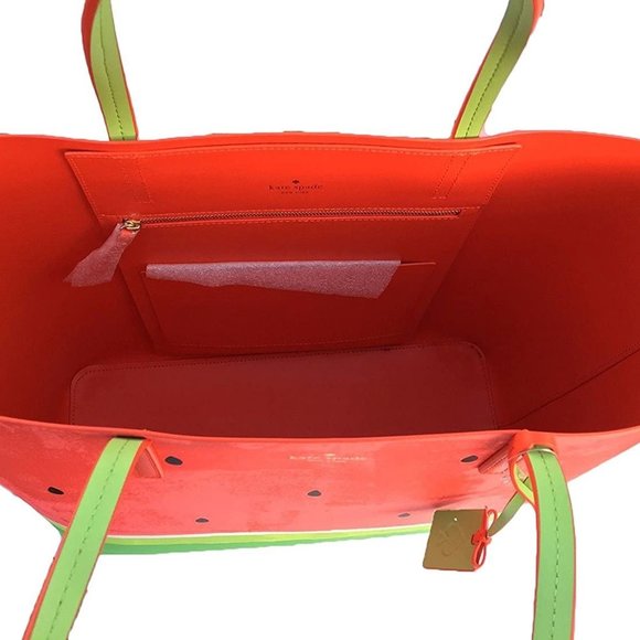 Kate Spade Make a Splash Len Watermelon Tote - Picture 3 of 7